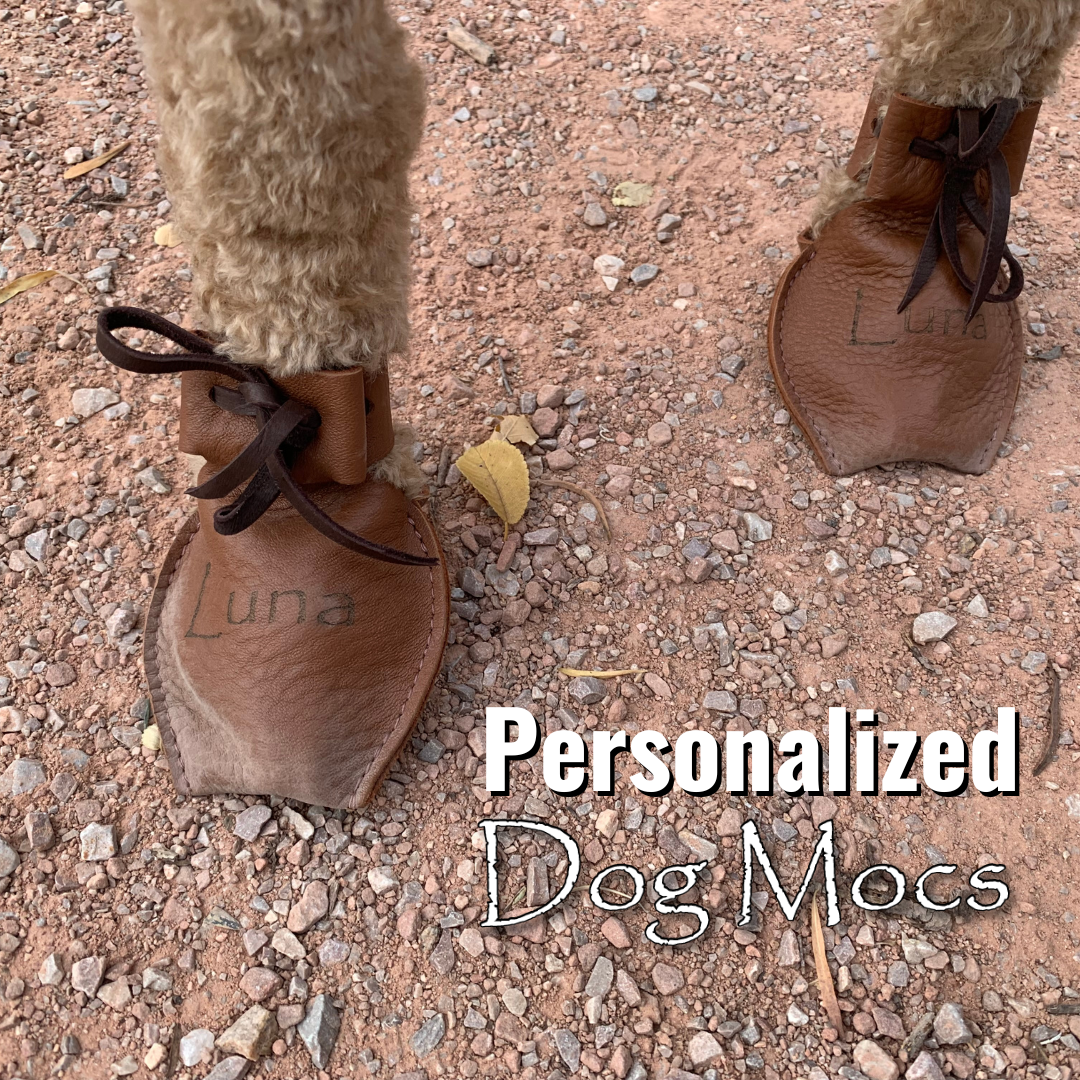 Personalized dog mocs